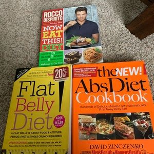 Flat belly diet books